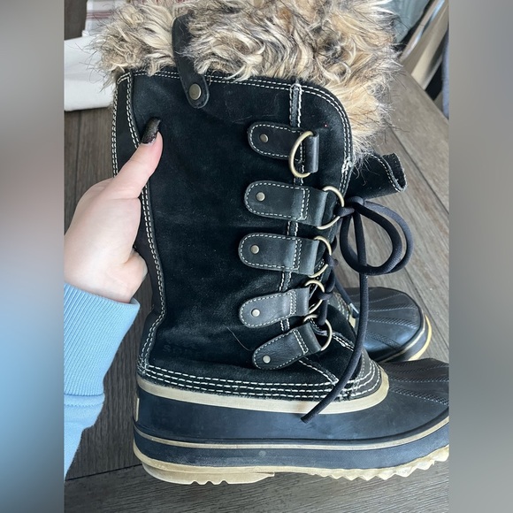 Sorel Joan of arc black boots - Picture 1 of 5